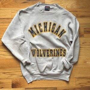 Vintage University of Michigan sweatshirt